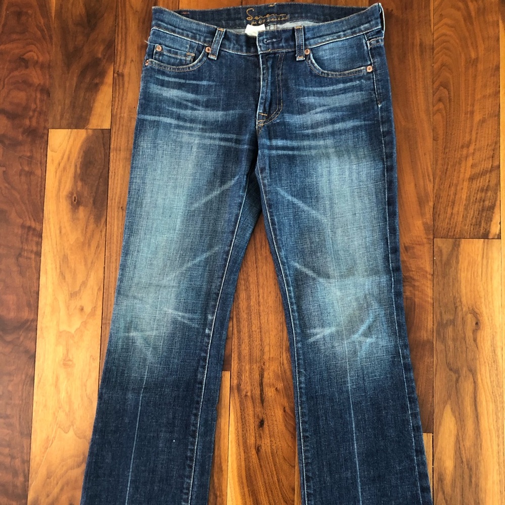7 for all Mankind bootcut style.